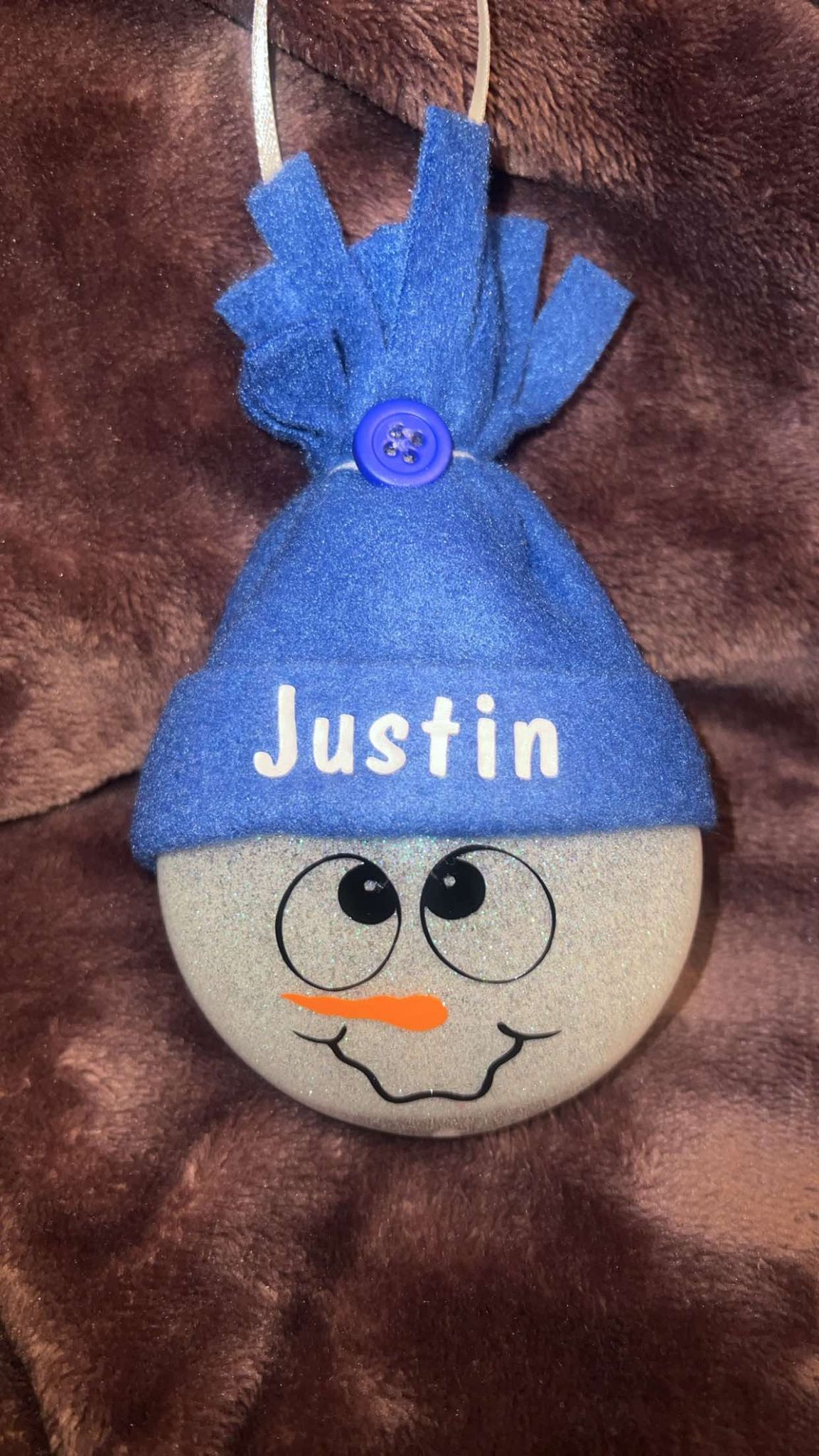 Custom Snowmen Ornaments