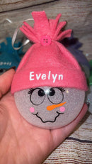Custom Snowmen Ornaments