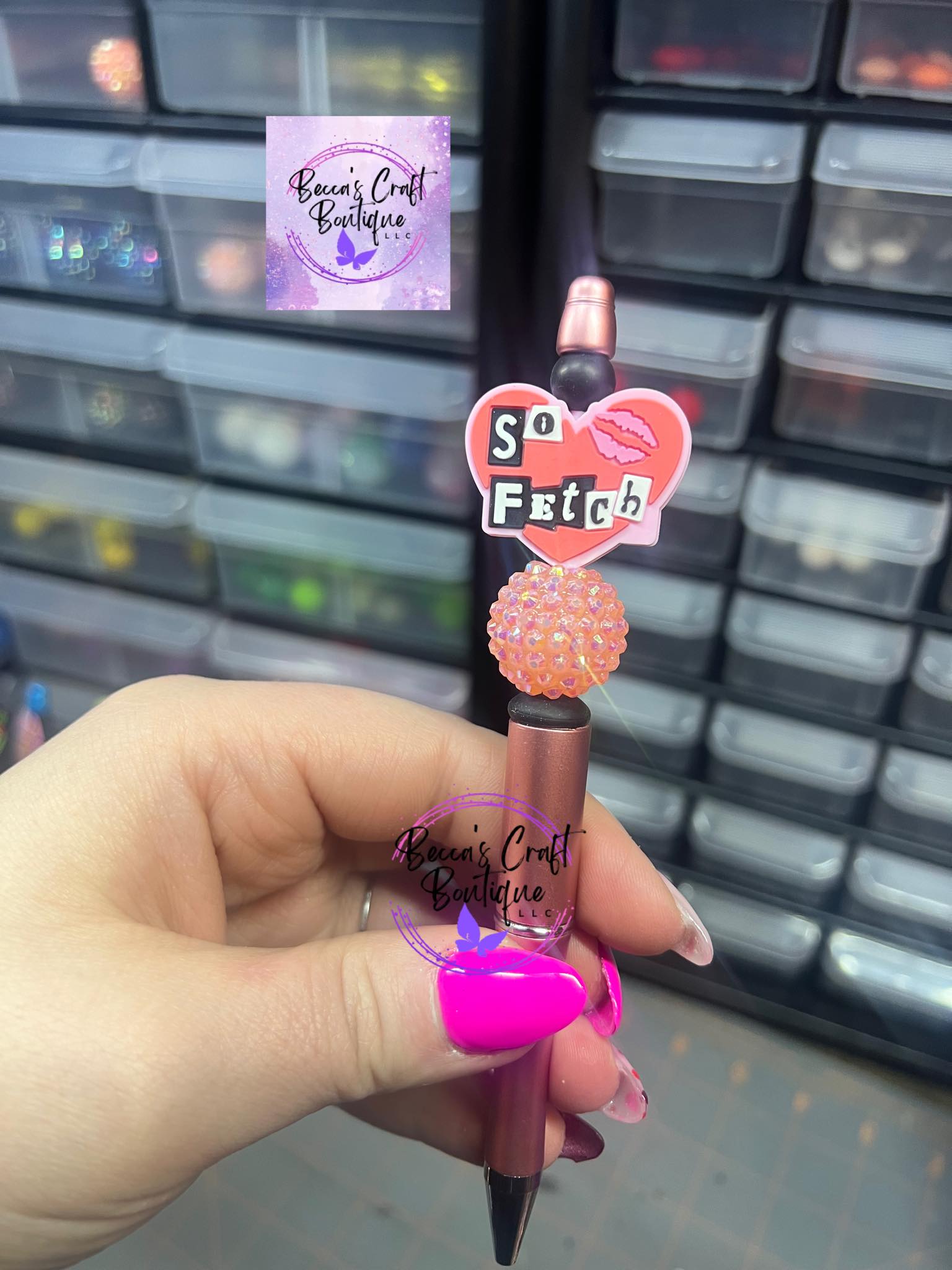 So Fetch beadable pen