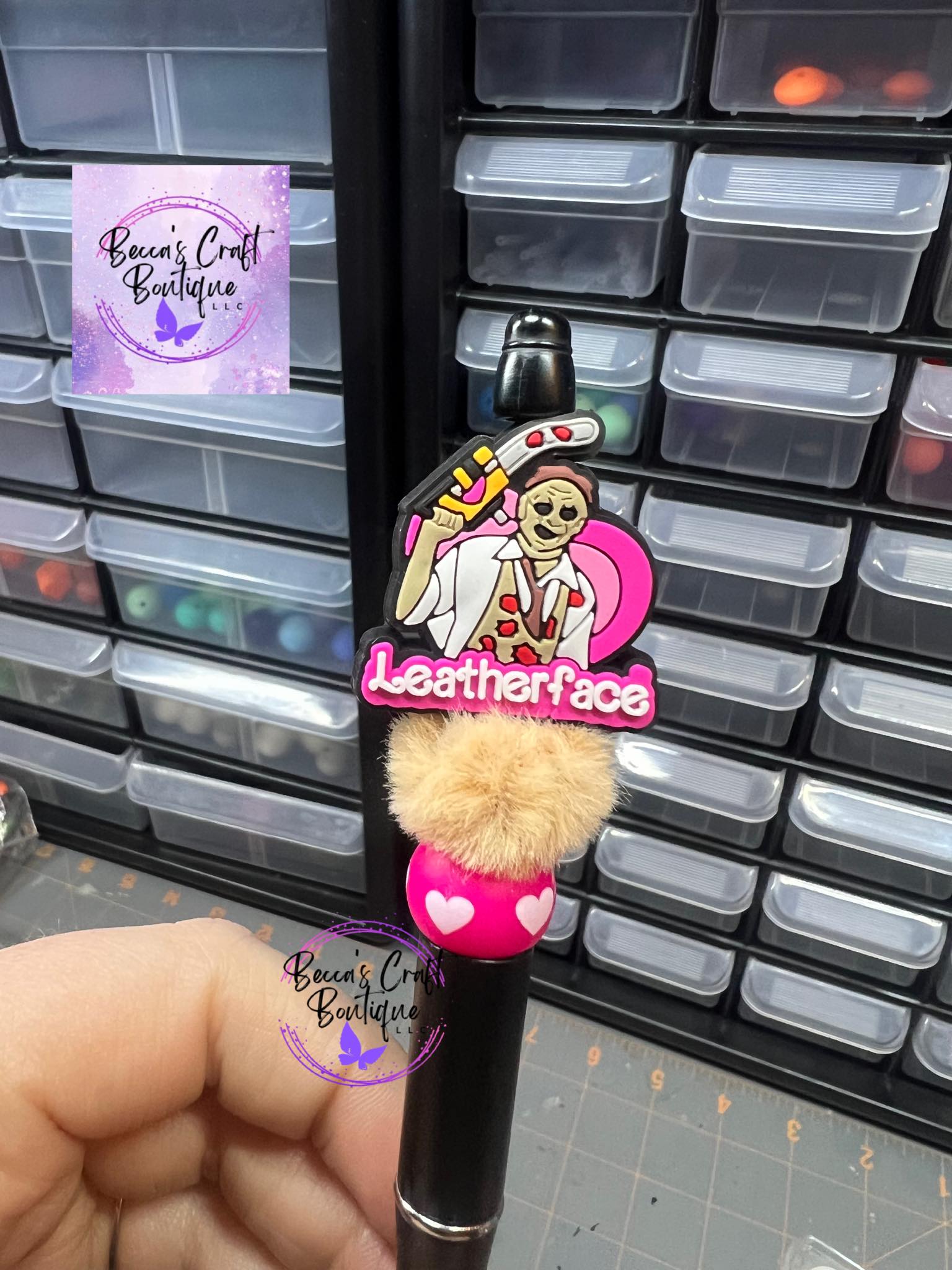 Leatherface Beadable pen