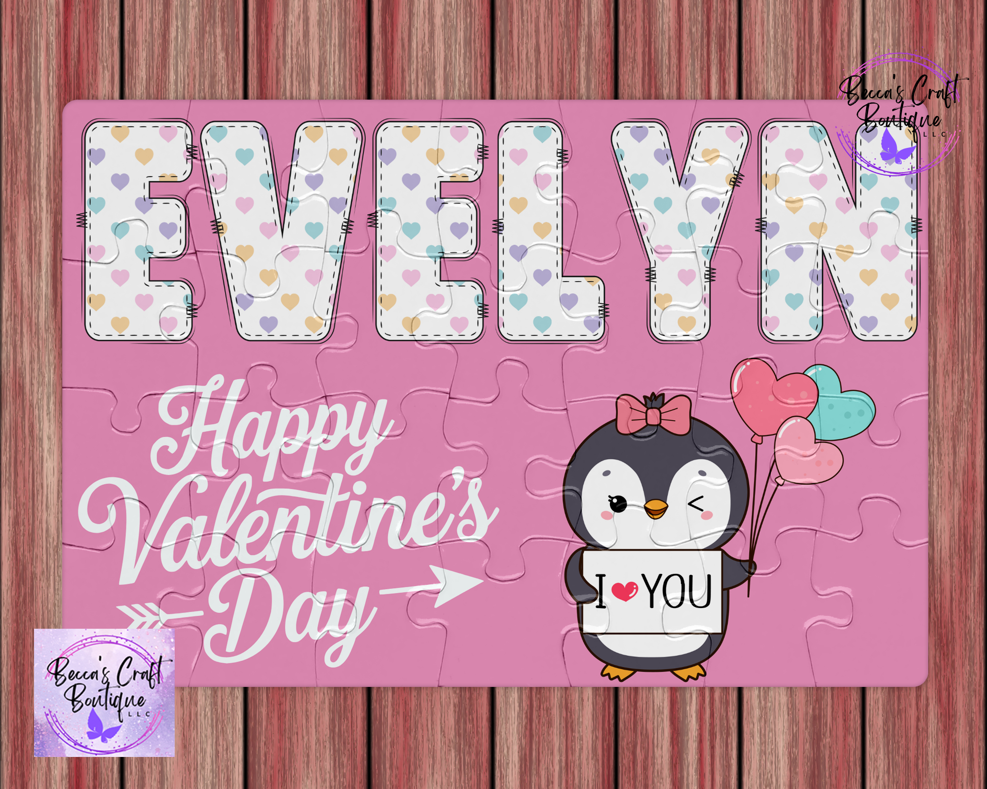 Custom Valentine's Day puzzle