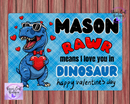 Custom Valentine's Day puzzle