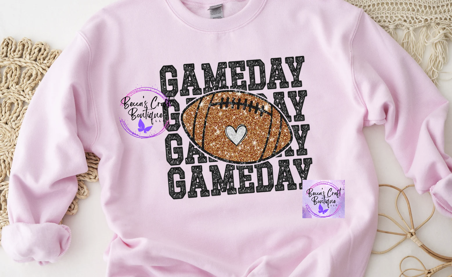Game Day Football Crewneck