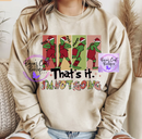 That's it I'm not going crewneck