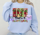 That's it I'm not going crewneck