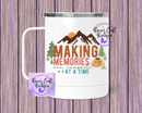 Making memories one campsite at a time camping mug