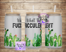 what the fucculent iced coffee cup